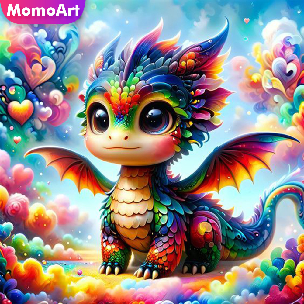 Embroidery Uae - Momoart Full Square Round Diamond Painting