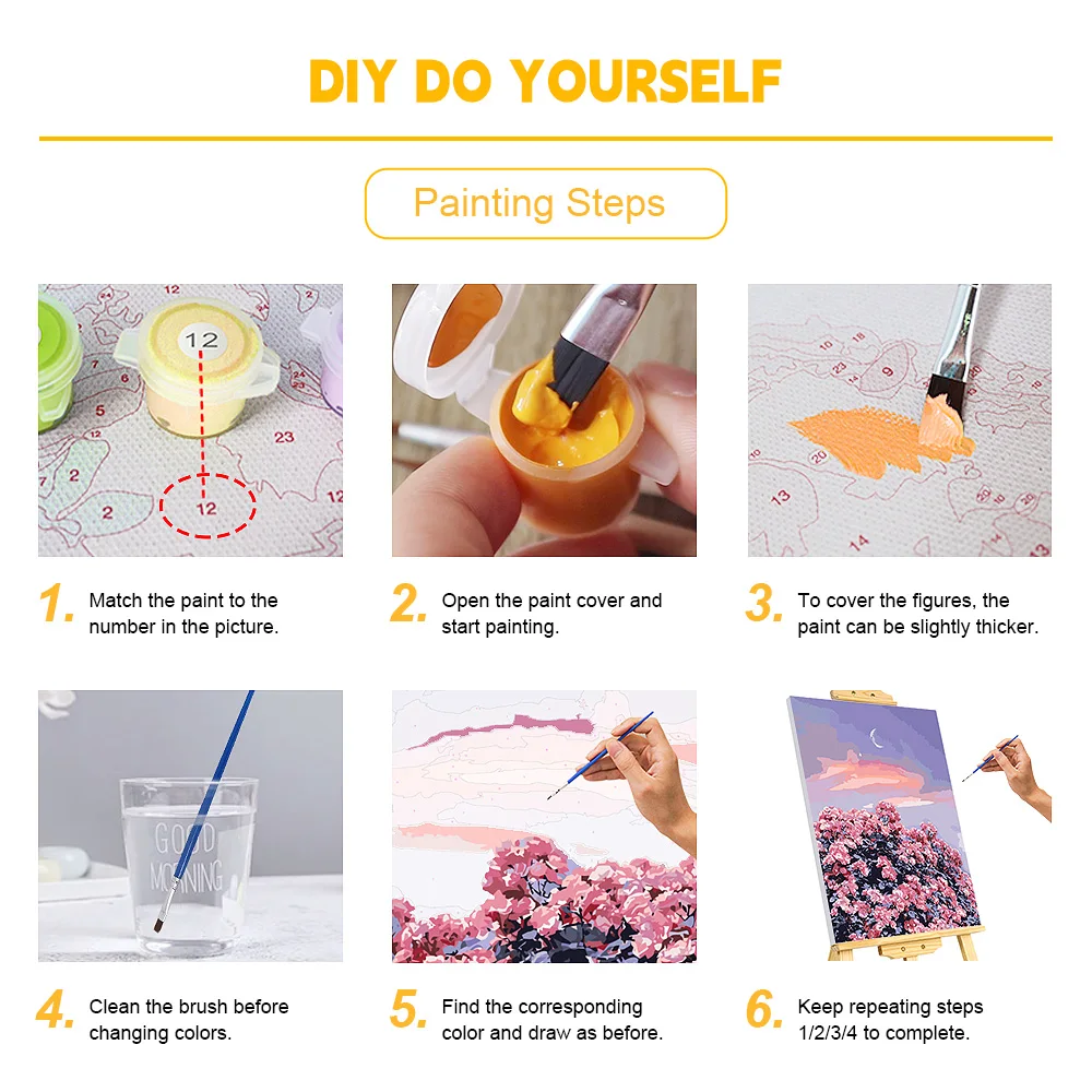 Oil Painting By Number DIY Mod - Embroidery Translate review and price