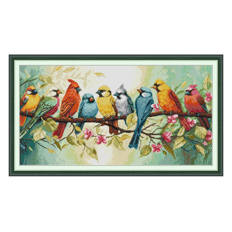 The Song of the Birds Patterns - Embroidery Vs Cross Stitch review and price