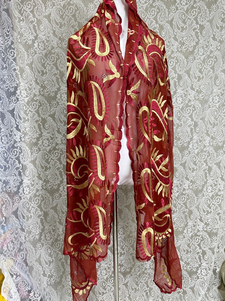 Wholesale Traditional Ethnic C - Embroidery Pashmina review and price