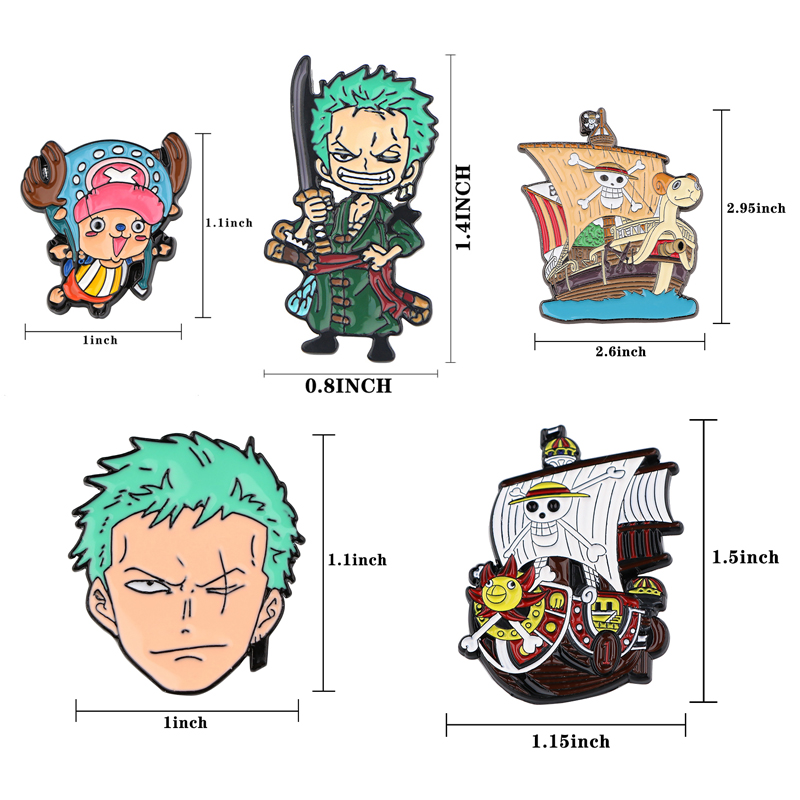 Japanese Anime Enamel Pin Cute - Embroidery Illustration review and price