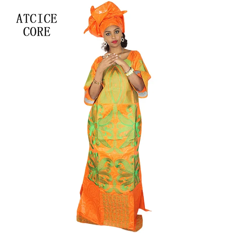 African Dress For Woman Bazin  - Embroidery Pashmina review and price