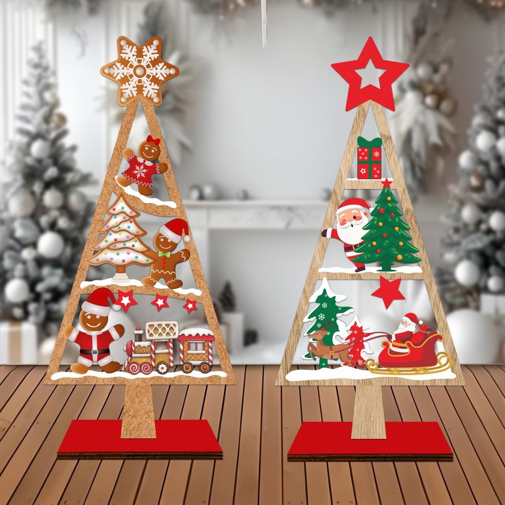 Creative Christmas Tree Deskto - Embroidery Writing review and price