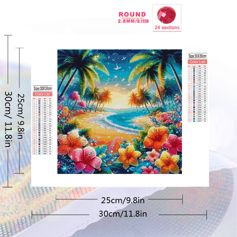 Diamond Painting seaside lands - Embroidery Uae review and price