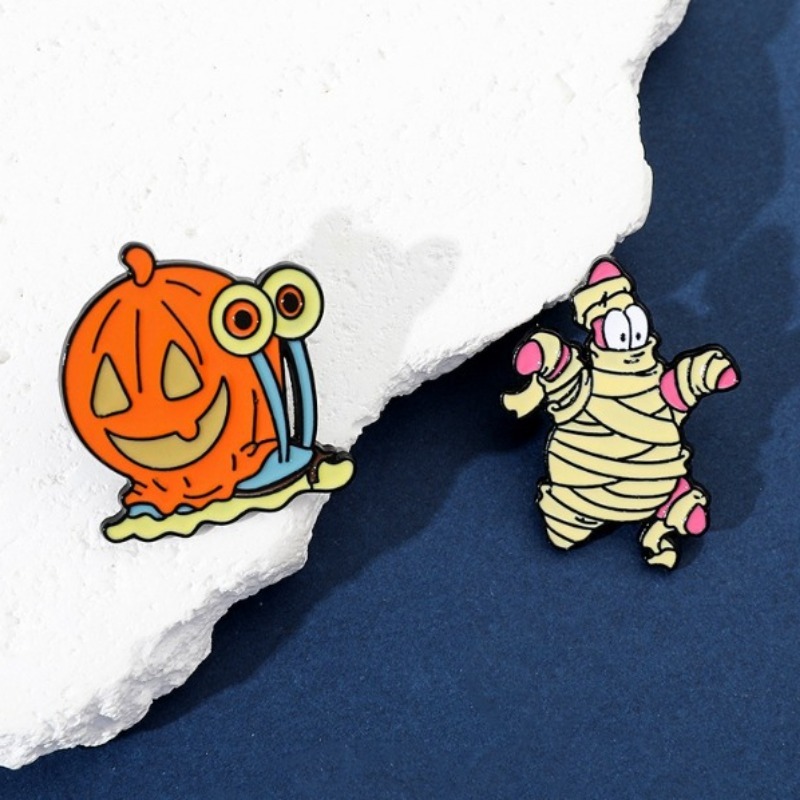 2pcs/set SpongeBob SquarePants - Embroidery Illustration review and price