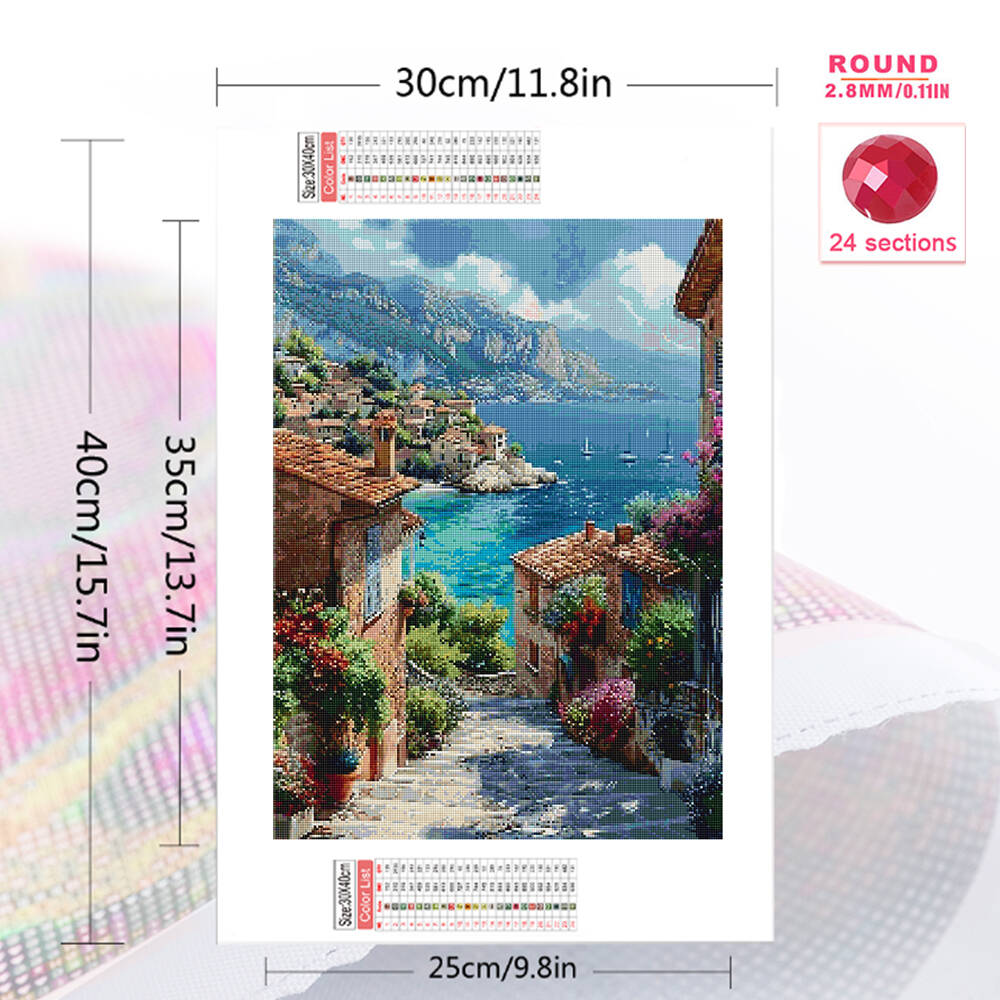 1pc frameless  Diamond Paintin - Embroidery Uae review and price