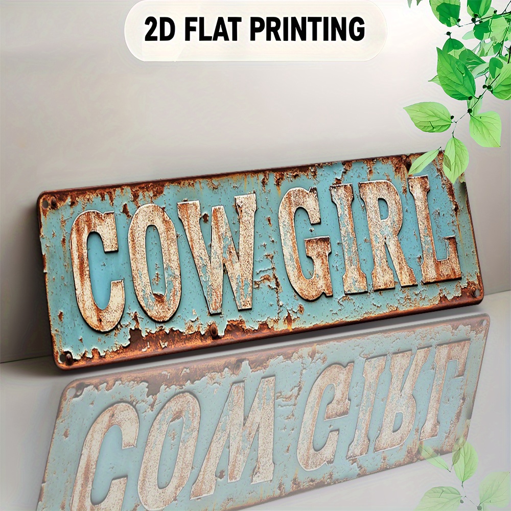 2D Metal Cowgirl Wall Art - Vi - Embroidery Garden review and price
