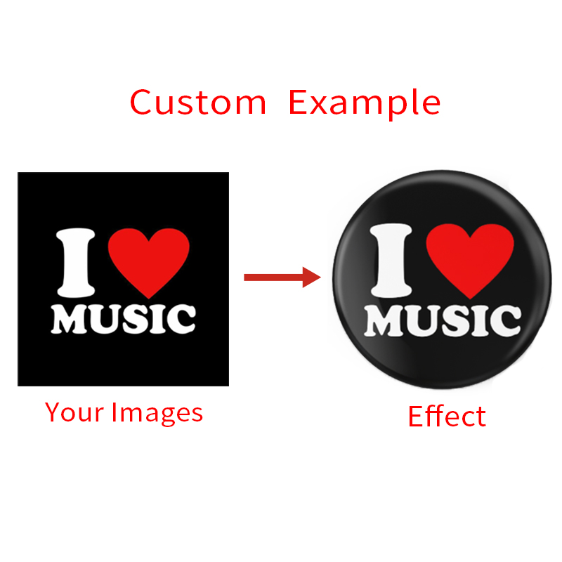 Custom Your Own Logo Pins Pers - Embroidery Illustration review and price