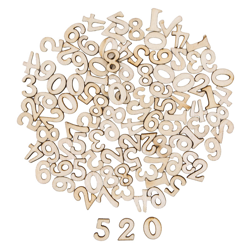 100pcs Letters Wooden Alphabet - Embroidery Writing review and price