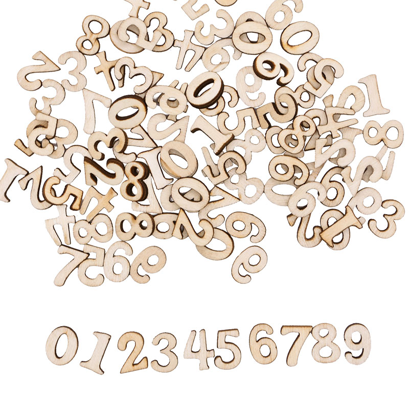 100pcs Letters Wooden Alphabet - Embroidery Writing review and price