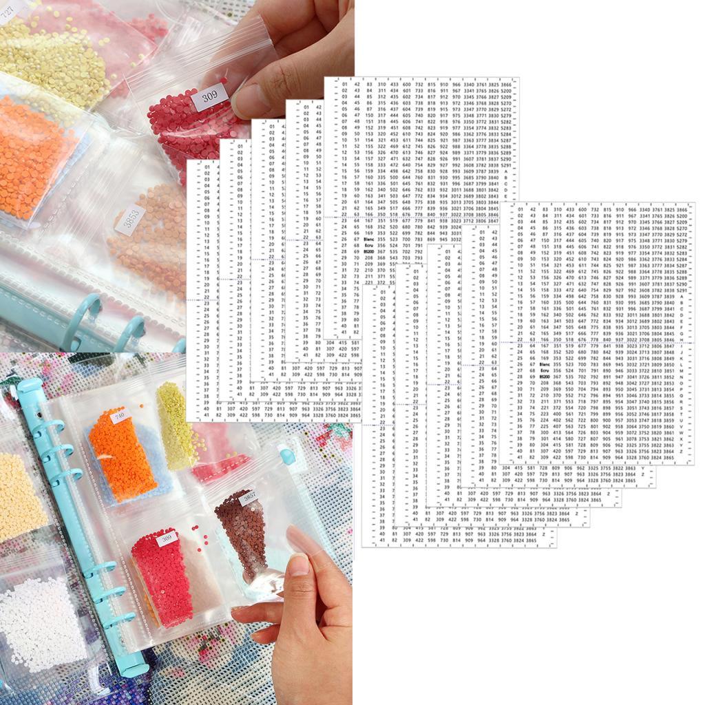 Paper Number Stickers Small De - Embroidery Floss review and price