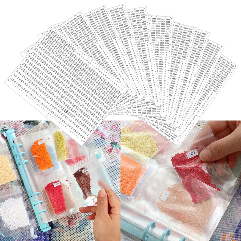 Paper Number Stickers Small De - Embroidery Floss review and price