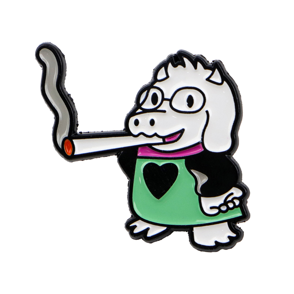 Funny Monster Enamel Pin Pixel - Embroidery Illustration review and price