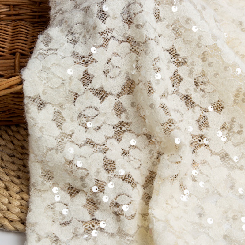 New plush lace fabric with seq - Embroidery Design Patterns Flowers review and price