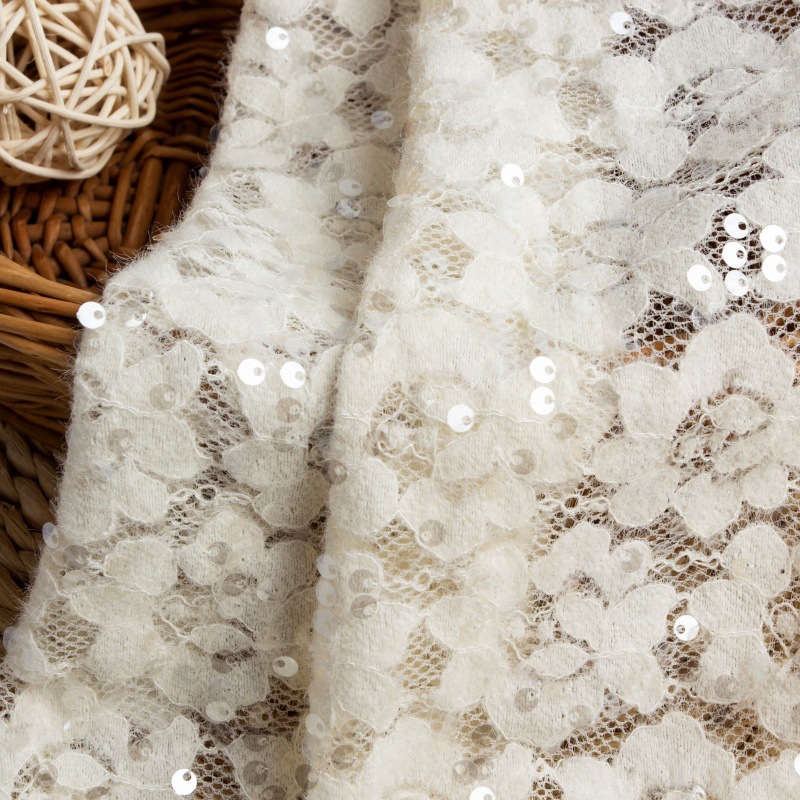 New plush lace fabric with seq - Embroidery Design Patterns Flowers review and price