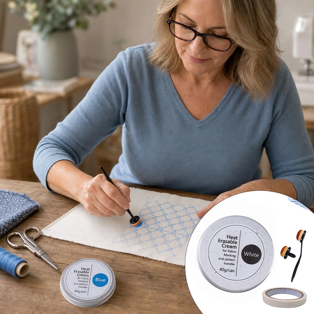 Heat Erasable Fabric Marking C - Embroidery Cream review and price