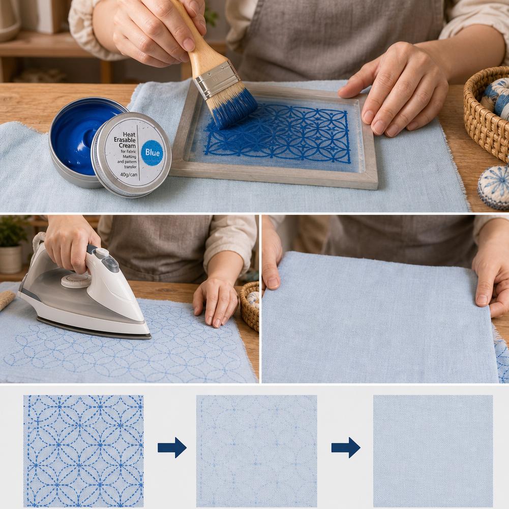 Heat Erasable Fabric Marking C - Embroidery Cream review and price