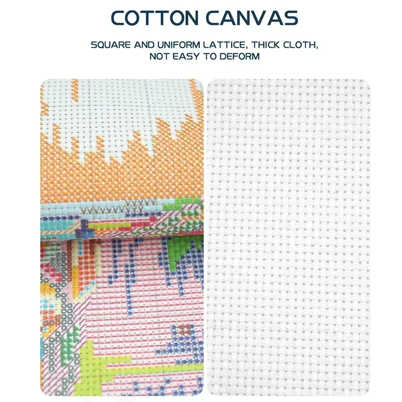 Rabbit's Kitchen Cartoon Anima - Embroidery Vs Cross Stitch review and price