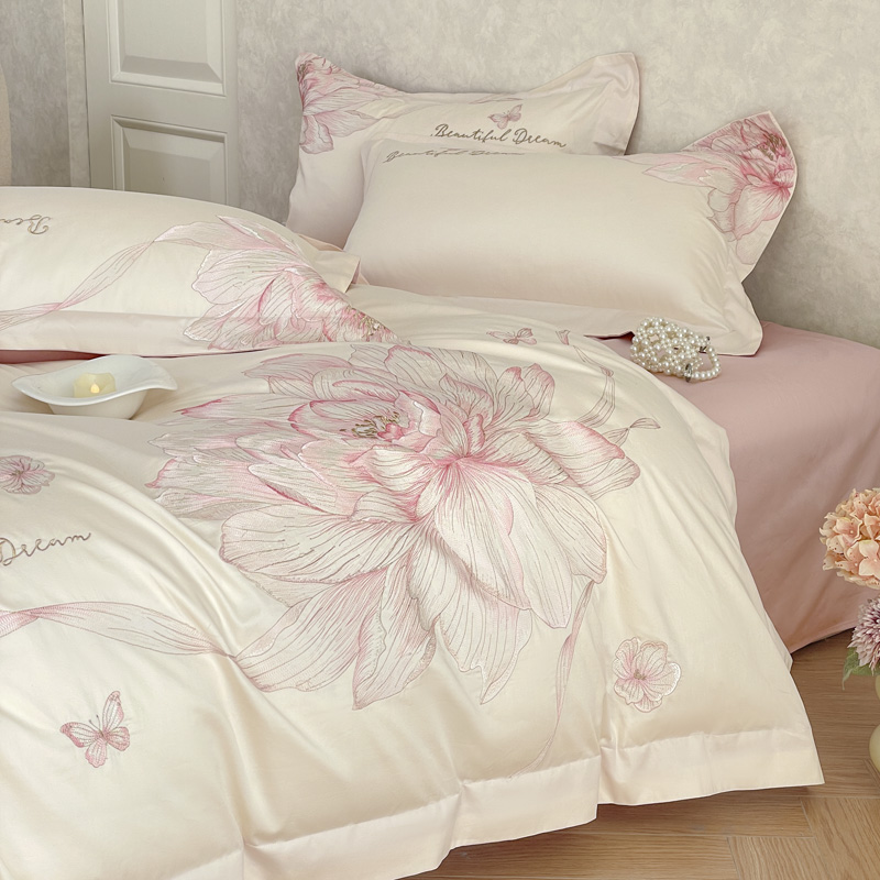1000TC Egyptian Cotton Flowers - Embroidery Pashmina review and price
