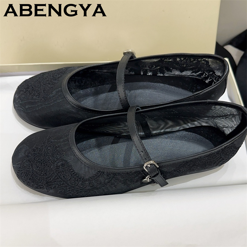 Lace Embroidery Flat Shoes for - Embroidery Designer review and price