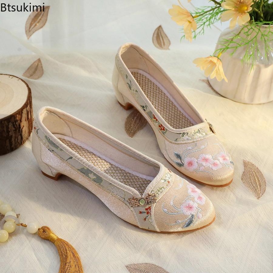2026 New Women's Shoes Ethnic  - Embroidery Style review and price