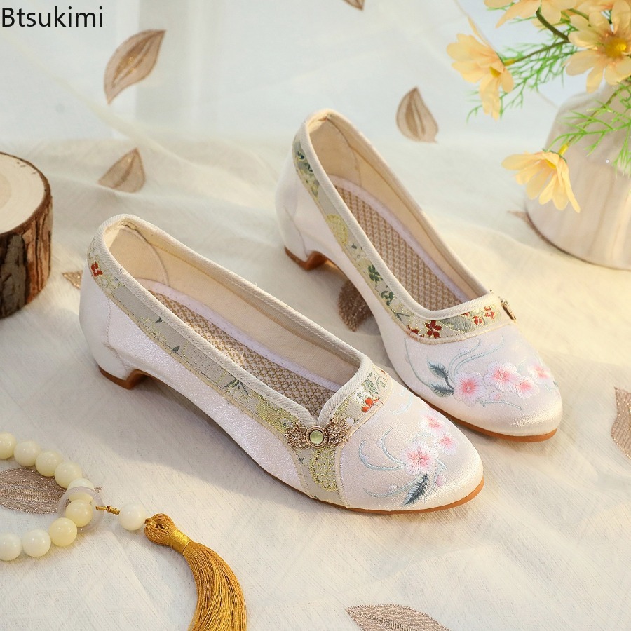 2026 New Women's Shoes Ethnic  - Embroidery Style review and price