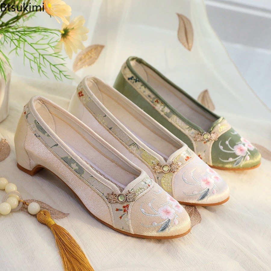 2026 New Women's Shoes Ethnic  - Embroidery Style review and price