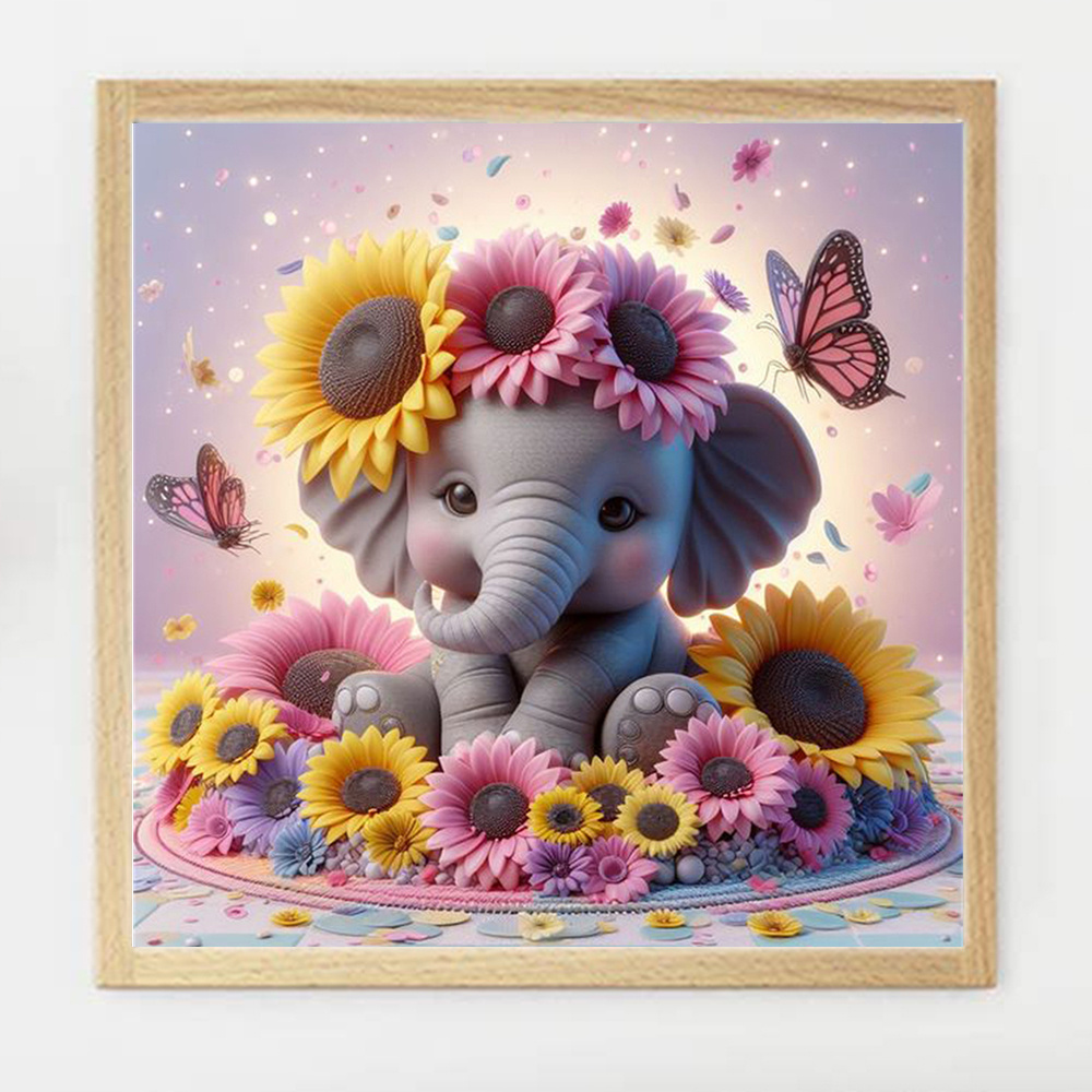 Evershine Elephant Diamond Pai - Embroidery Uae review and price