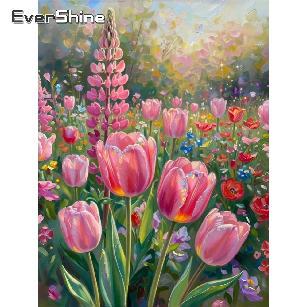 Evershine 11CT Cross Stitch Ki - Embroidery Design Patterns Flowers review and price