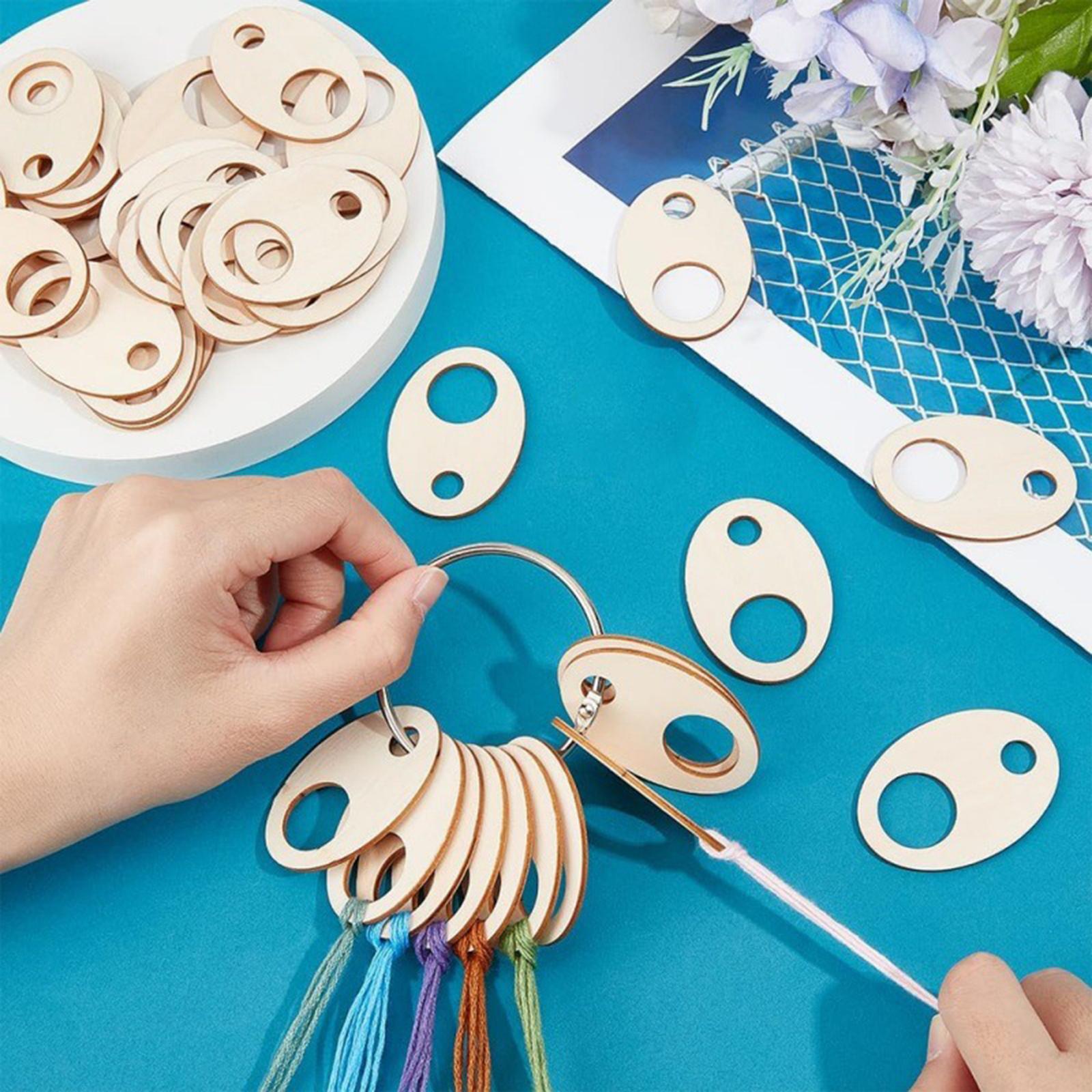 Wooden Thread Drops Portable W - Embroidery Floss review and price