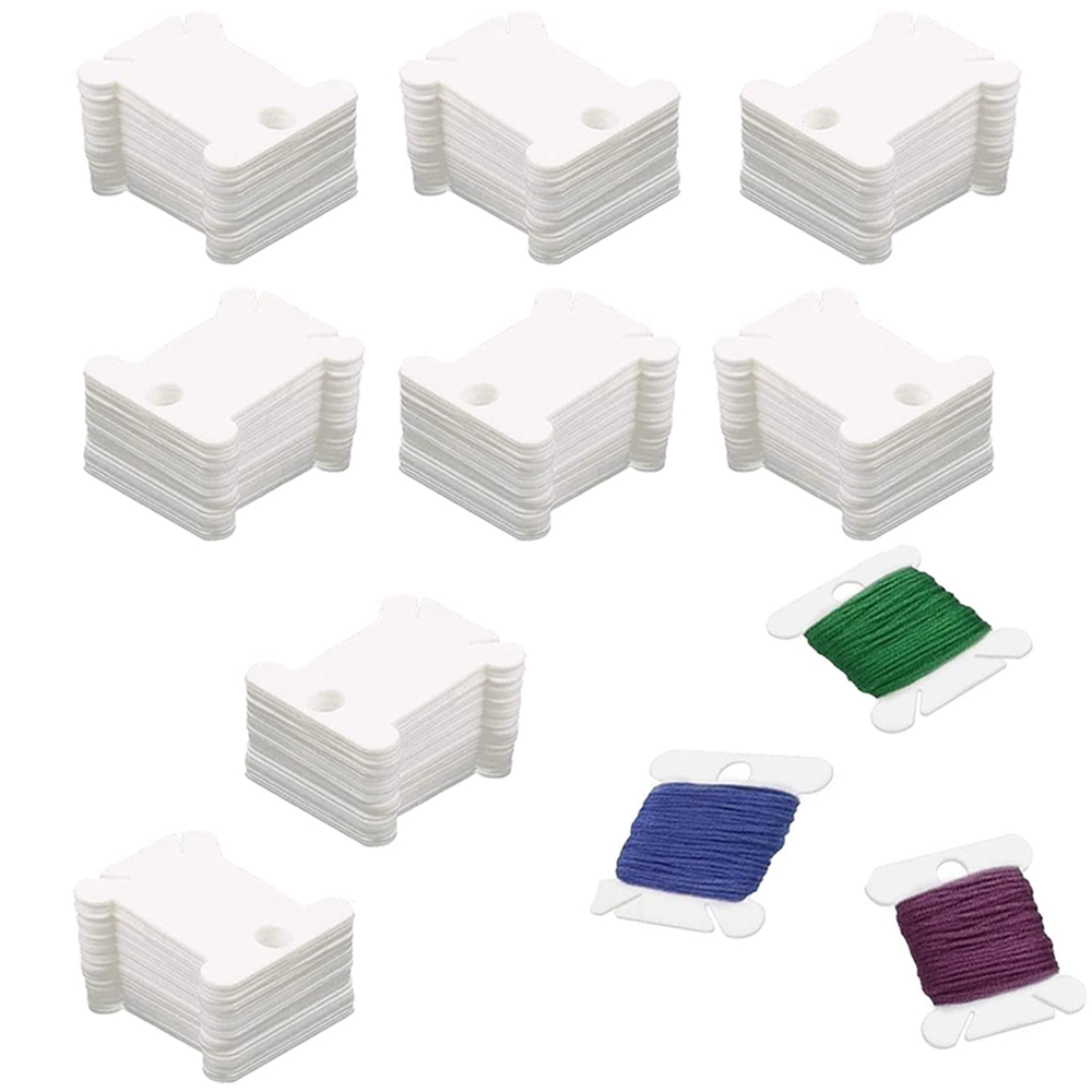 50/100Pcs Plastic Floss Bobbin - Embroidery Floss review and price