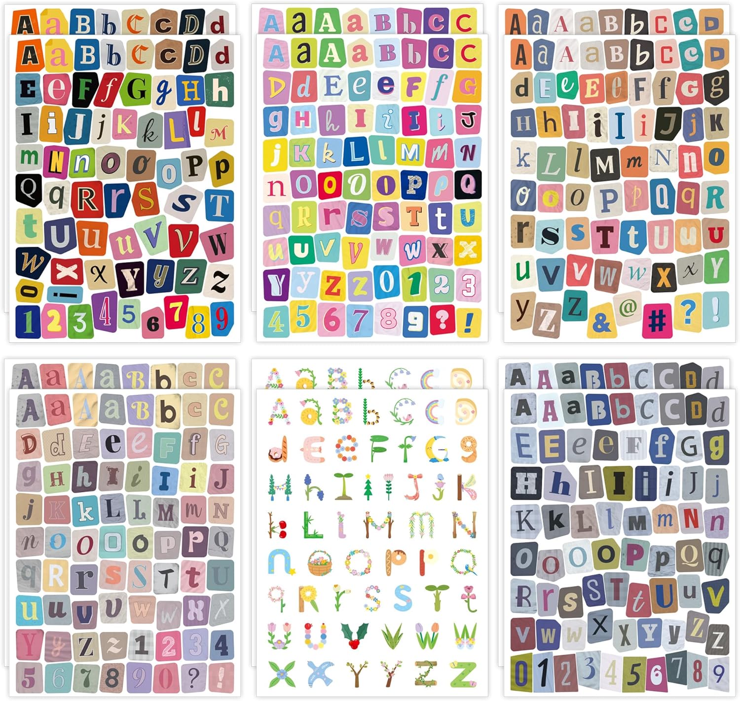 12/24 Sheets Vintage Letter Nu - Embroidery Writing review and price
