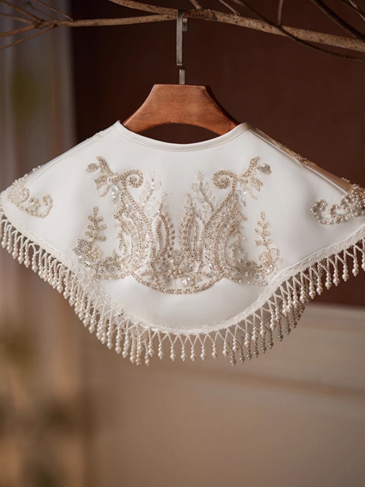 Women's Embroidery Pearl Beade - Embroidery Pashmina review and price