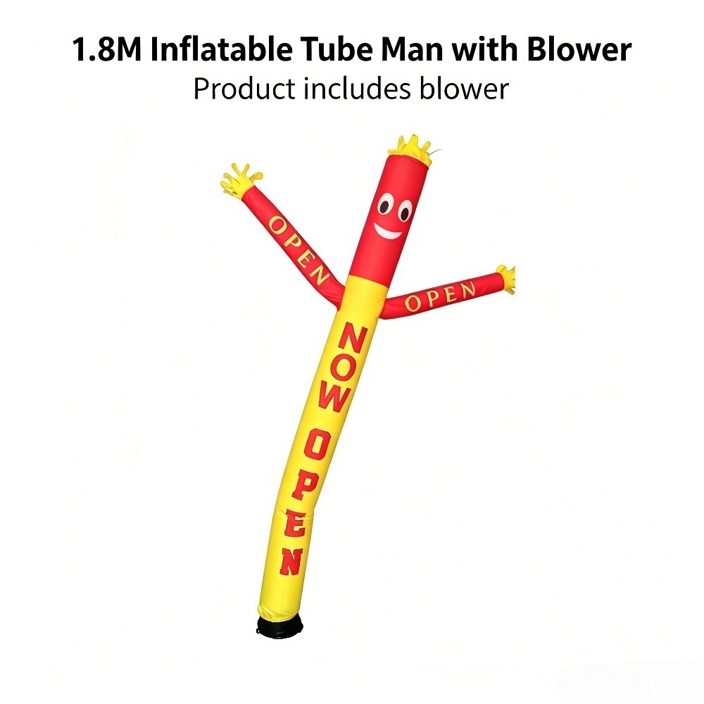 1.8M Inflatable Waving Tube Ma - Embroidery Writing review and price