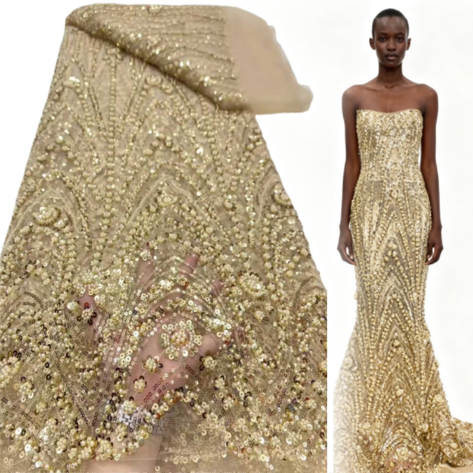 2026 African Nigerian High-Qua - Embroidery Net Fabric review and price