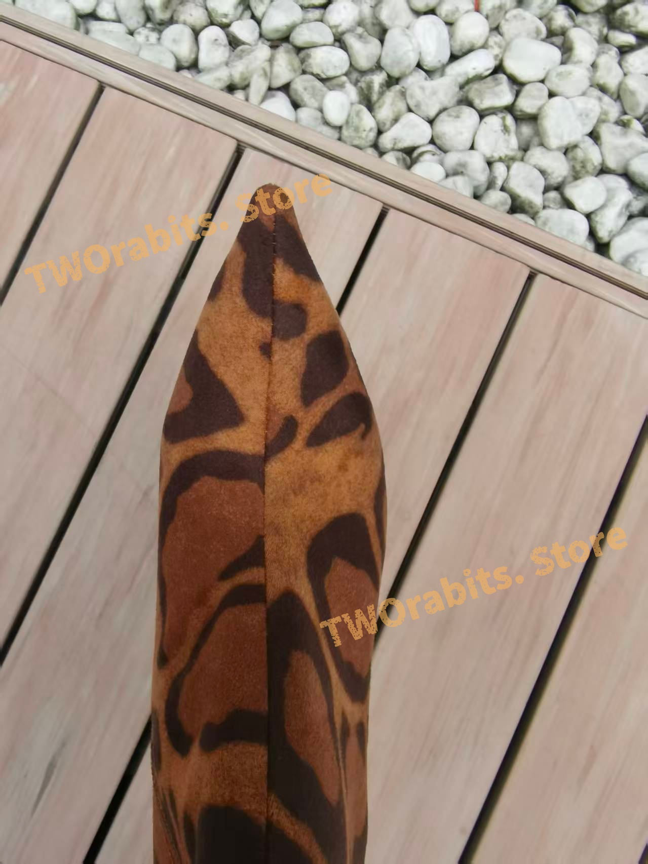 Leopard Print Knee Boot Point  - Embroidery Designer review and price