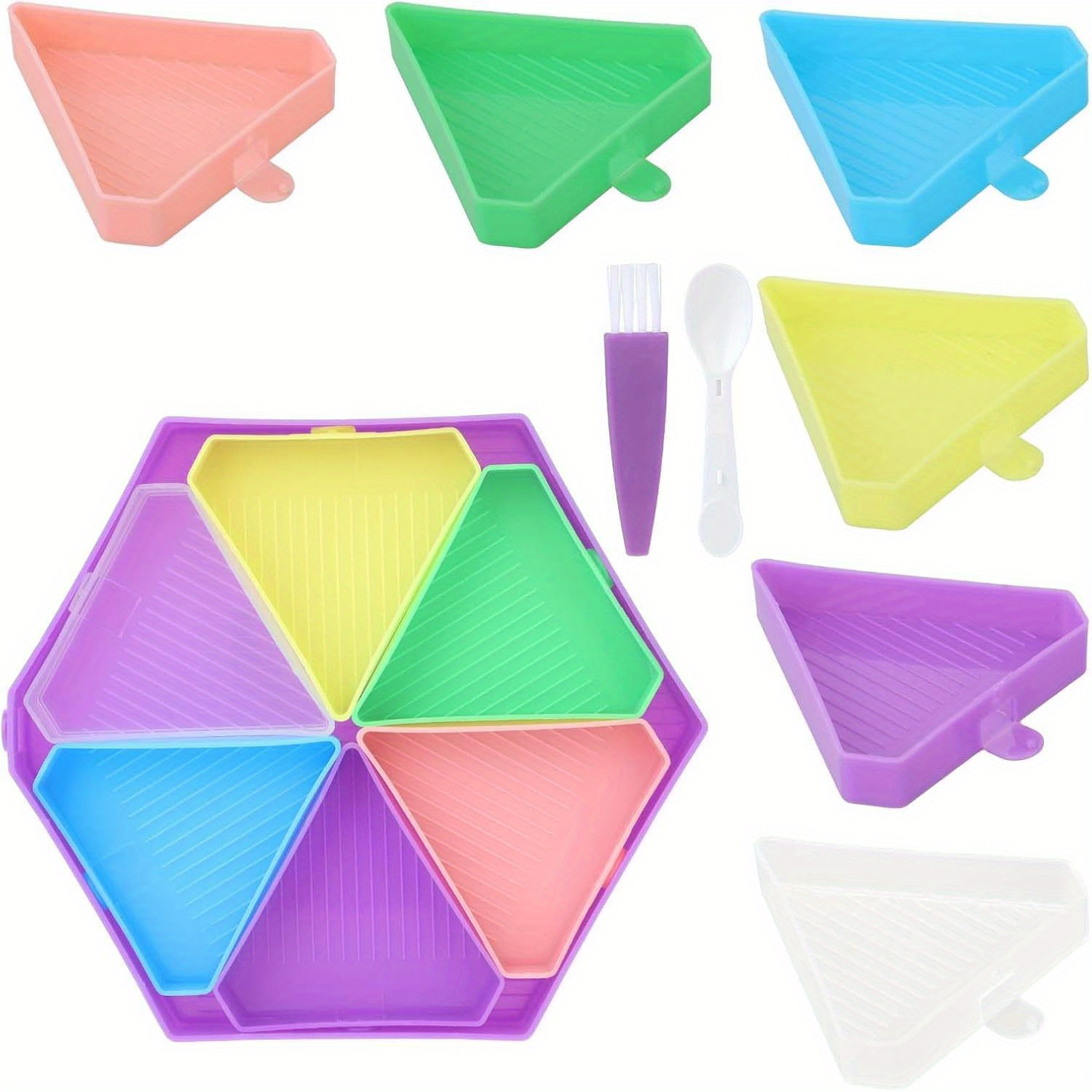 9PCS New Diamond Painting Tray - Embroidery Uae review and price