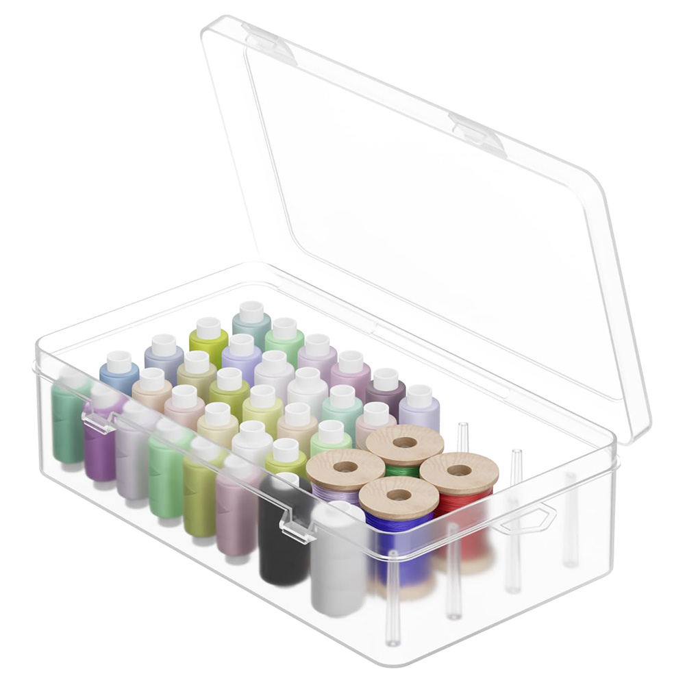 Thread Spool Organizer Box, Cl - Embroidery Floss review and price