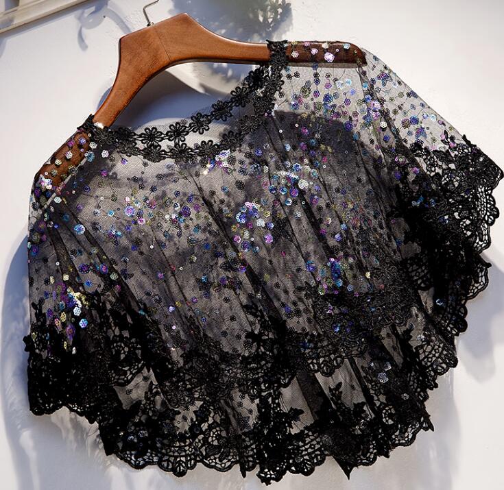 Women's transparent embroidery - Embroidery Pashmina review and price