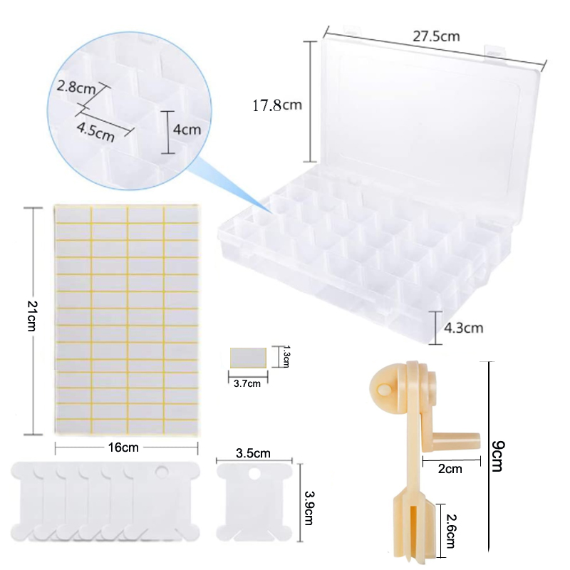1/50/100/500pc Plastic Cross S - Embroidery Floss review and price