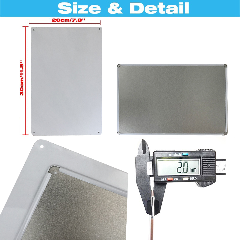 Metal Sign Delicate Fast Food  - Embroidery Cream review and price