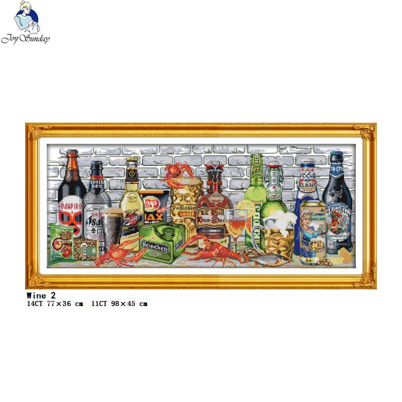 Wine and Bottle Collection Pri - Embroidery Vs Cross Stitch review and price